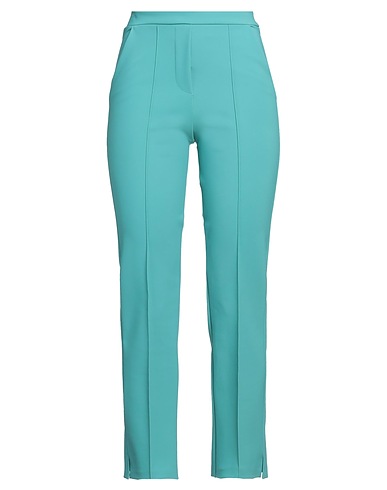 CHIARA BONI LA PETITE ROBE Casual trouser Turquoise 72% Polyamide, 28% Elastane