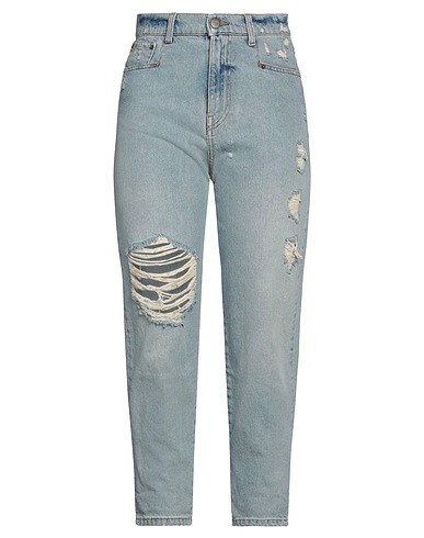 TWINSET Denim pants Blue 100% Cotton
