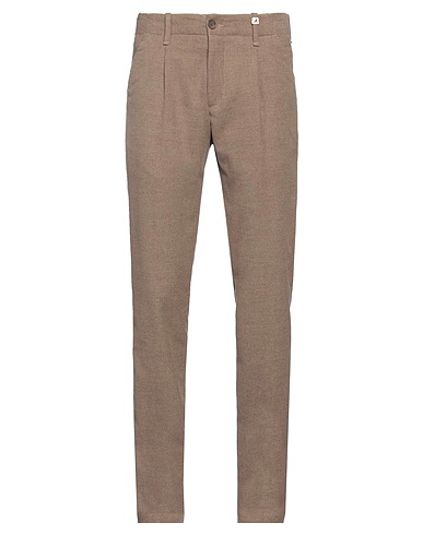 MYTHS Casual trouser Light brown 69% Polyester, 29% Viscose, 2% Elastane