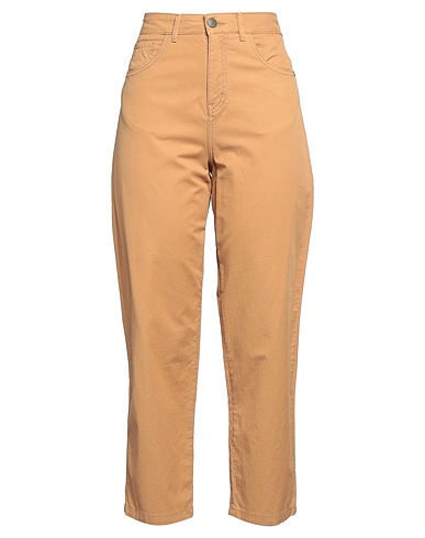 PONT DENIM Pantaloni jeans Cammello 100% Cotone