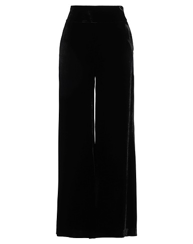 HANAMI D'OR Casual pants Black 80% Viscose, 20% Silk