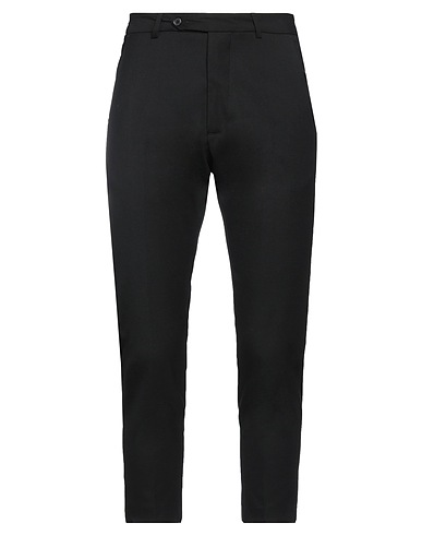 BY AND Chinos Nero 65% Lana, 34% Fibre tessili, 1% Elastan