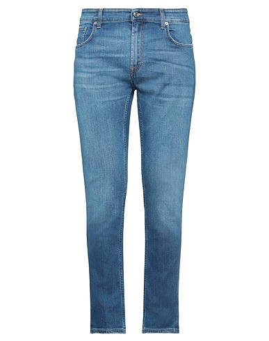 DEPARTMENT 5 Denim pants Blue 98% Cotton, 2% Elastane