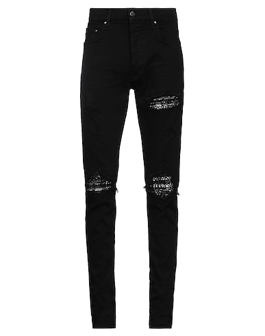 AMIRI Denim pants Black 92% Cotton, 6% Elastomultiester, 2% Elastane