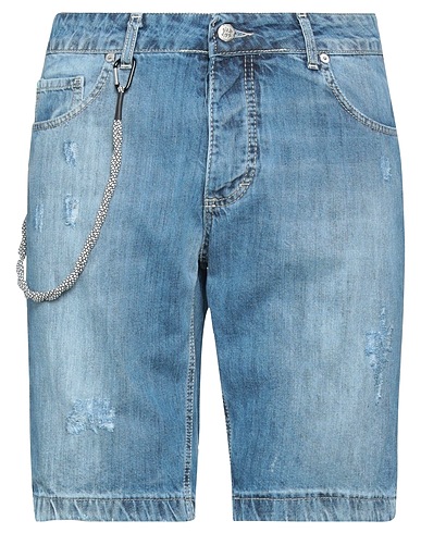 SQUAD² Denim shorts Blue 100% Cotton