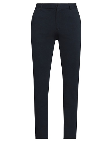 DANIELE ALESSANDRINI HOMME Casual pants Midnight blue 65% Viscose, 30% Polyamide, 5% Elastane