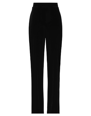 OLLA PARÉG Pantalon Noir 92% Polyester, 8% Élasthanne