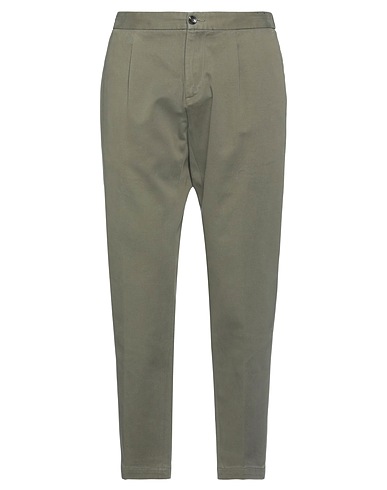 AT.P.CO Casual trouser Military green 97% Cotton, 3% Elastane