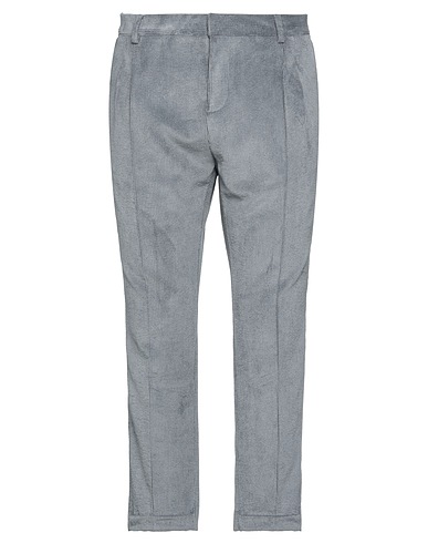 GREY DANIELE ALESSANDRINI Casual trouser Grey 85% Polyester, 12% Polyamide, 3% Elastane
