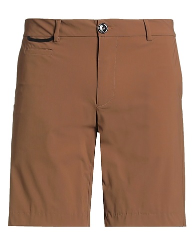 PMDS PREMIUM MOOD DENIM SUPERIOR Shorts & Bermuda Brown 71% Polyamide, 29% Elastane
