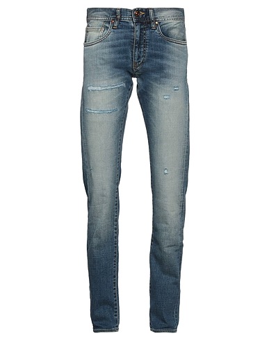 ARMANI EXCHANGE Denim trousers Blue 99% Cotton, 1% Elastane
