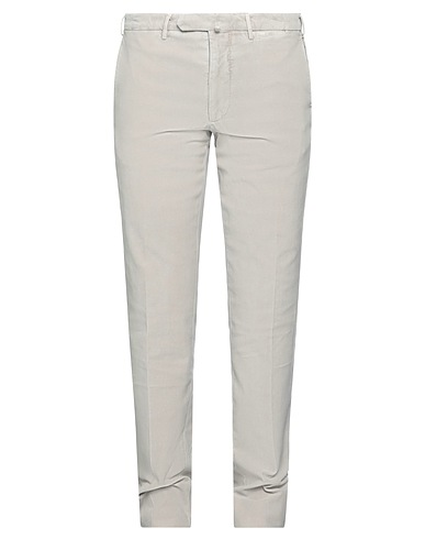 SANTANIELLO Casual pants EVOLUTO Grey 99% Cotton, 1% Elastane