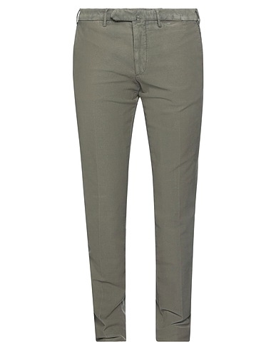 SANTANIELLO Casual trouser EVOLUTO Khaki 99% Cotton, 1% Elastane