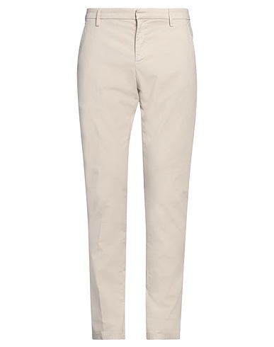 DONDUP Casual trouser Beige 96% Cotton, 4% Elastane