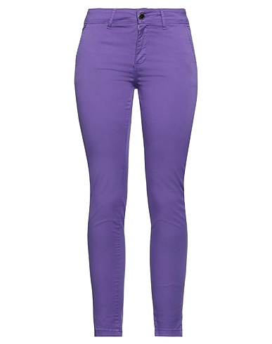 SISTE'S Hosen Violett 98% Baumwolle, 2% Elastan