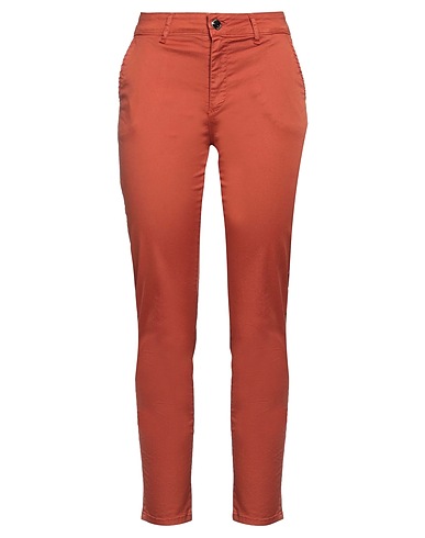 SISTE'S Casual trouser Rust 98% Cotton, 2% Elastane