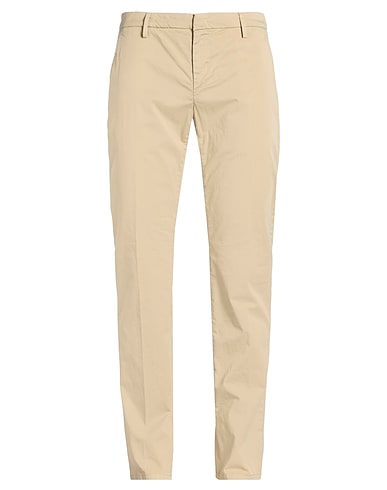 DONDUP Casual trouser Sage green 96% Cotton, 4% Elastane