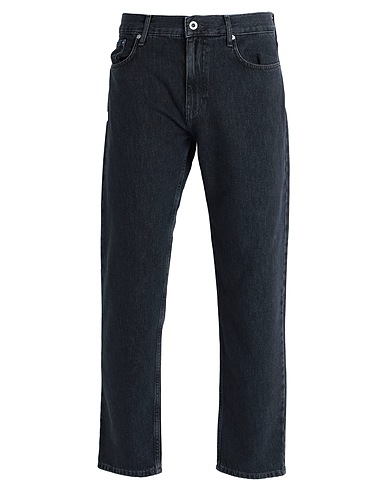KARL LAGERFELD JEANS Denim trousers KLJ TAPERED DENIM Black 100% Organic cotton