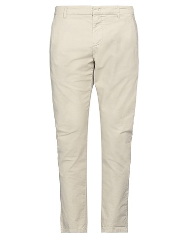 DONDUP Casual pants Beige 82% Cotton, 15% Linen, 3% Elastane