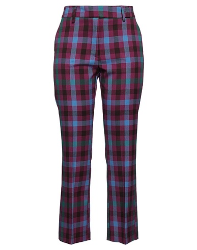 OLLA PARÉG Casual trouser Magenta 64% Polyester, 33% Viscose, 3% Elastane