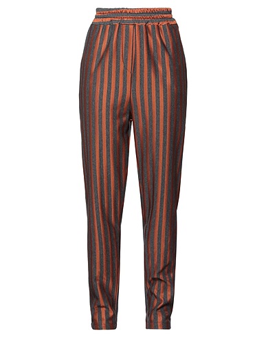 LE STREGHE Casual trouser Rust 57% Polyester, 43% Cotton