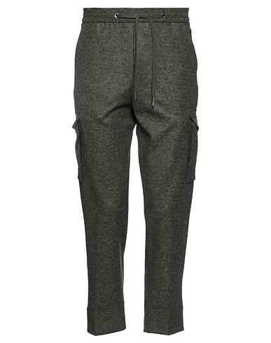 HōSIO Casual trouser Military green 44% Acrylic, 34% Wool, 22% Polyester