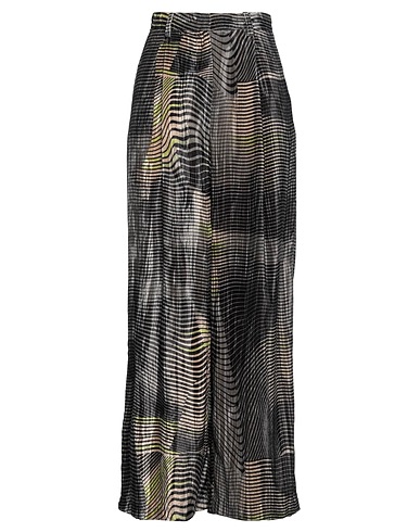 B.YU Casual trouser Black 100% Polyester