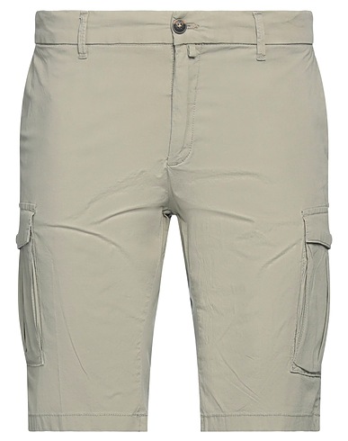 P-LAB Shorts & Bermuda Sage green 97% Cotton, 3% Elastane