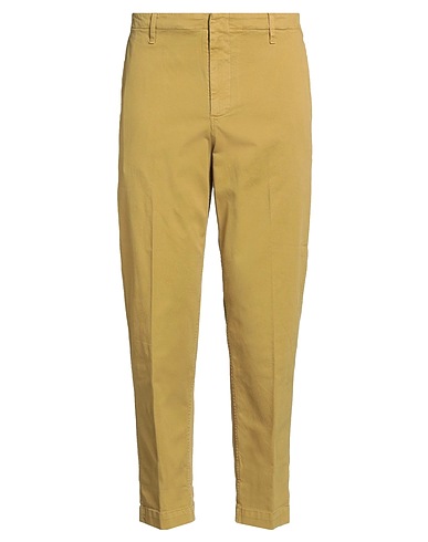 DONDUP Casual trouser Sage green 98% Cotton, 2% Elastane