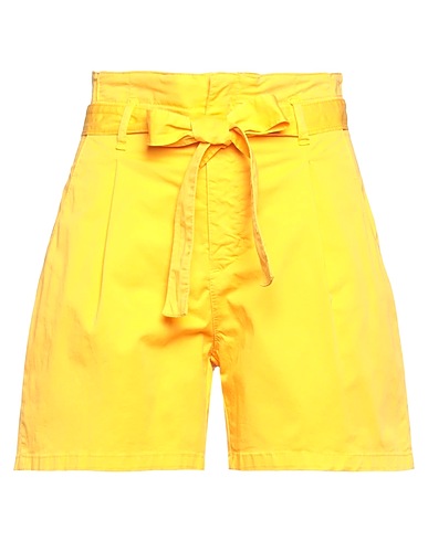 WHITE WISE Shorts & Bermuda Mandarino 97% Cotone, 3% Elastan