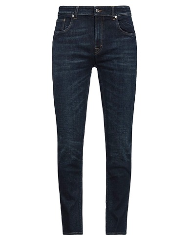 DEPARTMENT 5 Denim trousers Blue 98% Cotton, 2% Elastane