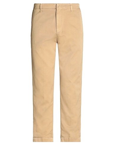 DONDUP Casual pants KHAKI 100% Cotton