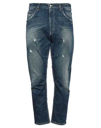 DONDUP Denim trousers Blue 98% Cotton, 2% Elastane