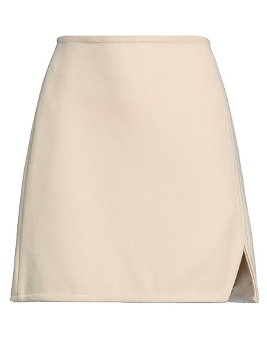 SUOLI Mini skirt Ivory 100% Polyester