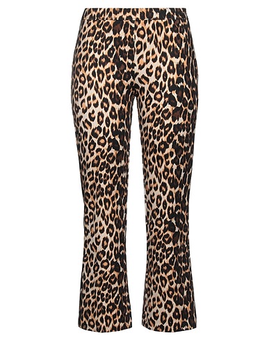 JUCCA Casual trouser Beige 52% Viscose, 43% Polyamide, 5% Elastane