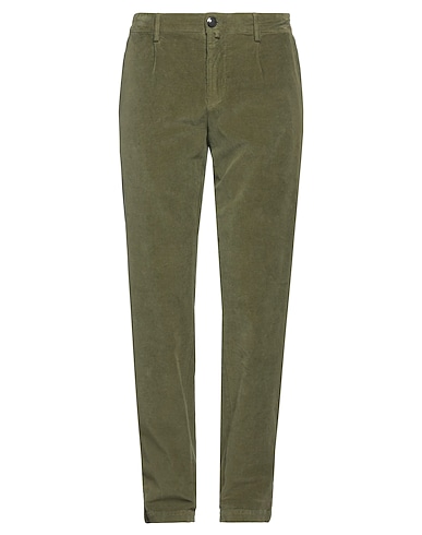 JACOB COHЁN Casual trouser Military green 98% Cotton, 2% Elastane
