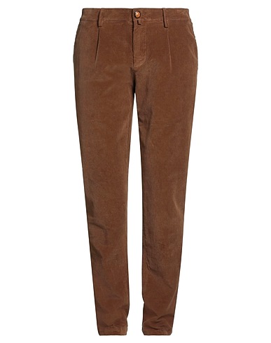 JACOB COHЁN Casual pants Brown 98% Cotton, 2% Elastane