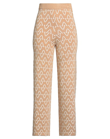 VICOLO Casual trouser Sand 68% Viscose, 29% Acrylic, 3% Elastane