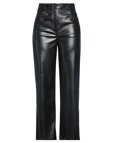 JUCCA Casual trouser Black 65% Polyester, 35% Polyurethane