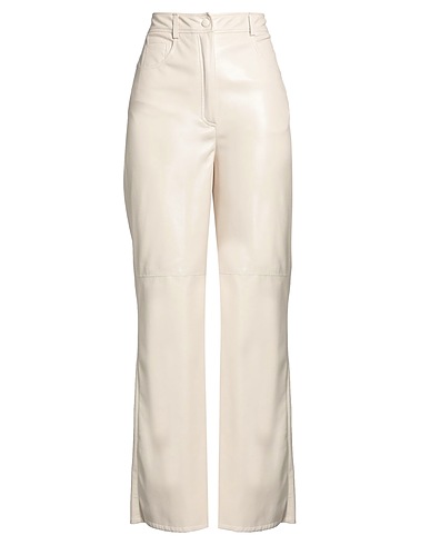 JUCCA Pantalon Blanc cassé 65% Polyester, 35% Polyuréthane