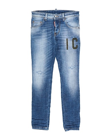 DSQUARED2 Denim trousers Blue 98% Cotton, 2% Elastane