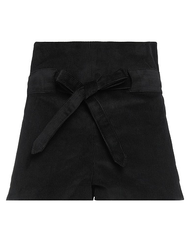 WANDERING Shorts & Bermuda Black 100% Cotton