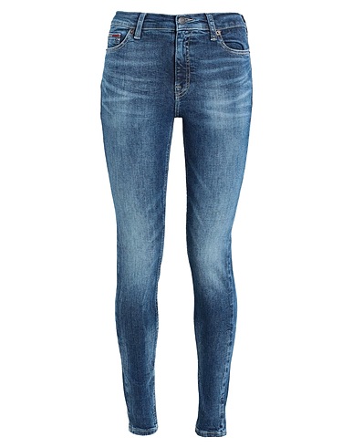TOMMY JEANS Denim trousers Blue 98% Cotton, 2% Elastane