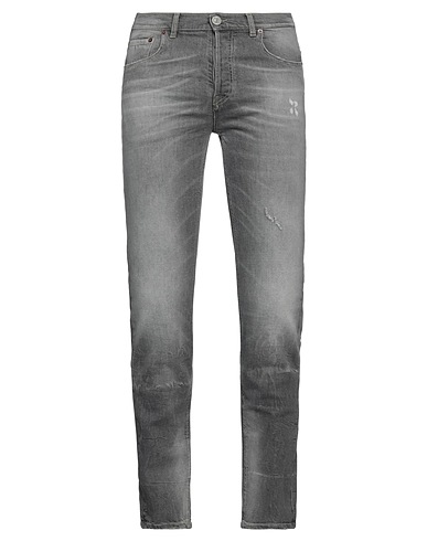 PMDS PREMIUM MOOD DENIM SUPERIOR Джинсовые брюки Серый 98% Хлопок, 2% Эластан