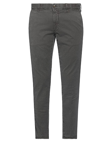 INCOTEX Casual trouser Dark brown 98% Cotton, 2% Elastane