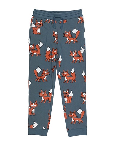 STELLA McCARTNEY KIDS Casual trouser Deep teal 100% Organic cotton, Elastane