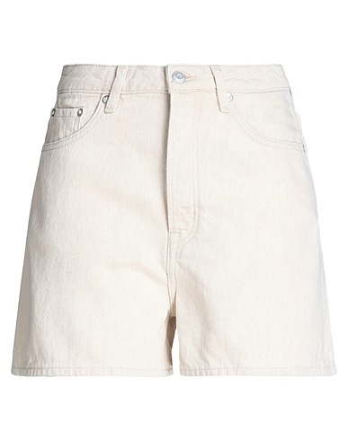& OTHER STORIES Denim shorts Beige 60% Cotton, 40% Linen