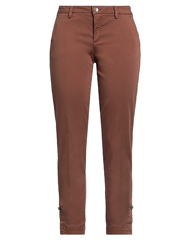 LIU •JO Pantalone Marrone 96% Cotone, 4% Elastan