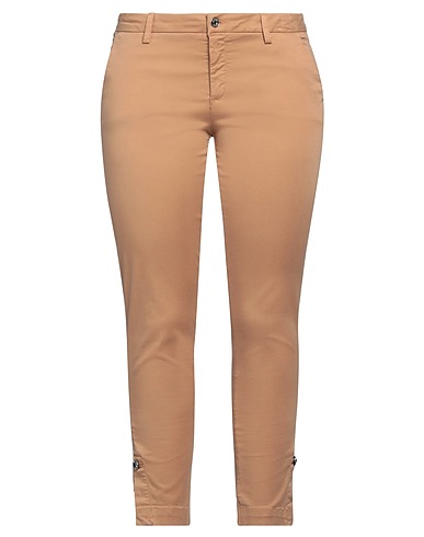 LIU •JO Casual trouser Camel 96% Cotton, 4% Elastane