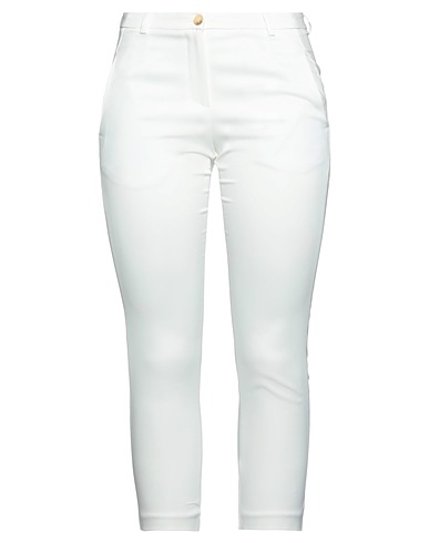 SANDRO FERRONE Casual pants 75% Cotton, 22% Polyamide, 3% Elastane